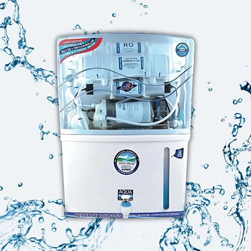 Clean purified water being poured into a glass